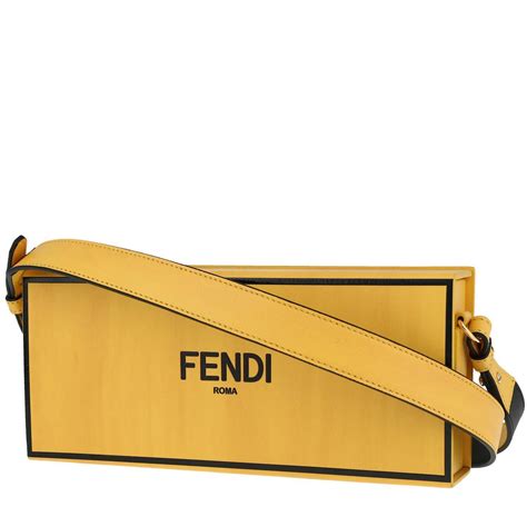 fendi box purse|fendi horizontal box bag.